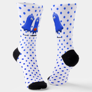 Calcetines Halloween del Hombre Azul