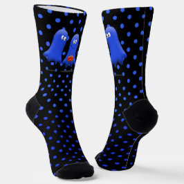 Calcetines Halloween del Hombre Azul