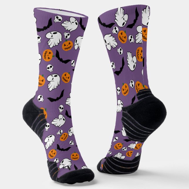 Calcetines Halloween Ghost Bats Skumpkin (Angular)