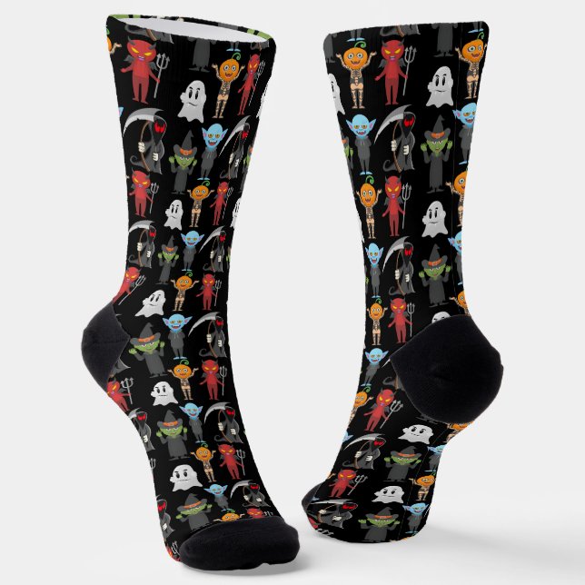 Calcetines Halloween Party Socks #2 (Angular)