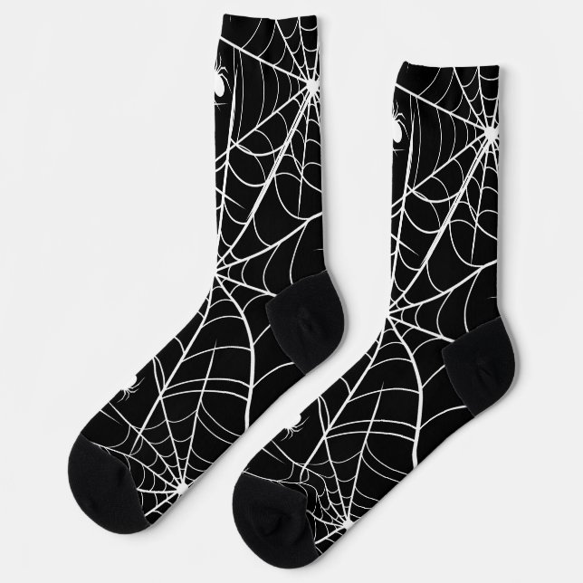 Calcetines Halloween Spider Web (Izquierda)
