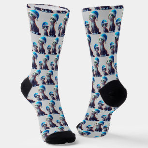Calcetines Hanukkah Cats