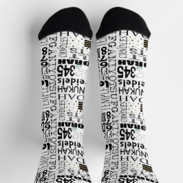 Calcetines Hanukkah Socks "Hanukkah Says"