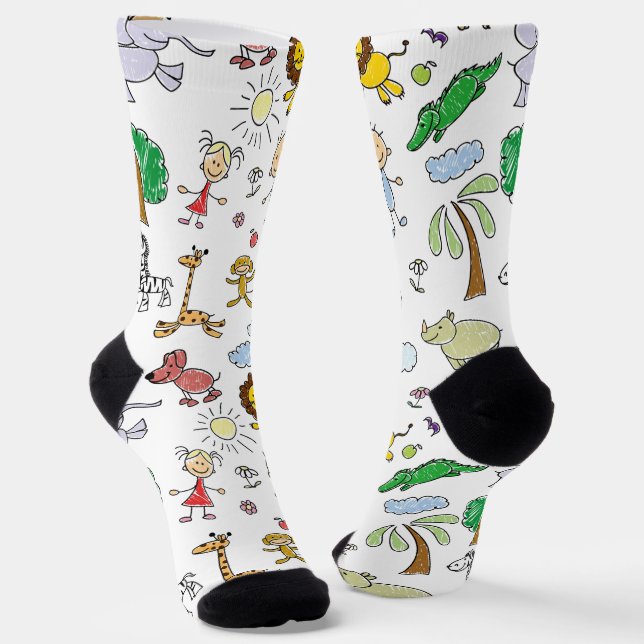 Calcetines Happy Hollowing Cute Socks (Angular)