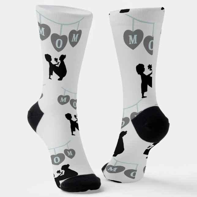 Calcetines Happy Mother Day  (Angular)