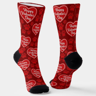 Calcetines Happy Valentine’s Day Cat Lover Socks