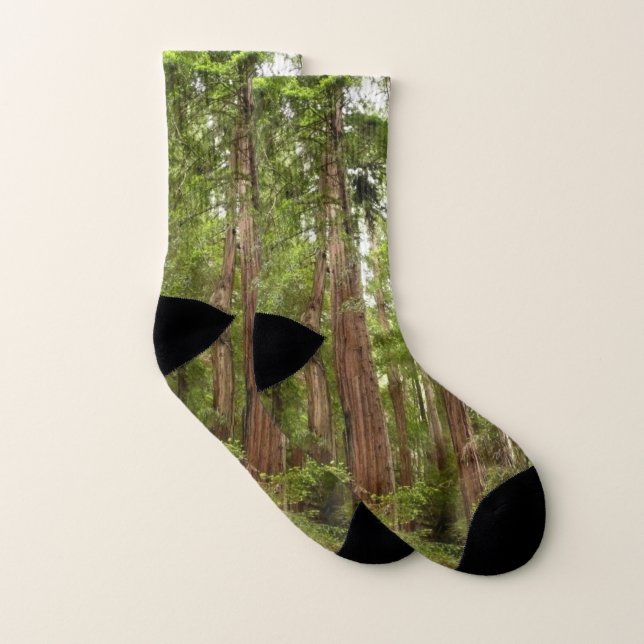 Calcetines Hasta secuoyas en el Monumento Nacional Muir Woods (Par)