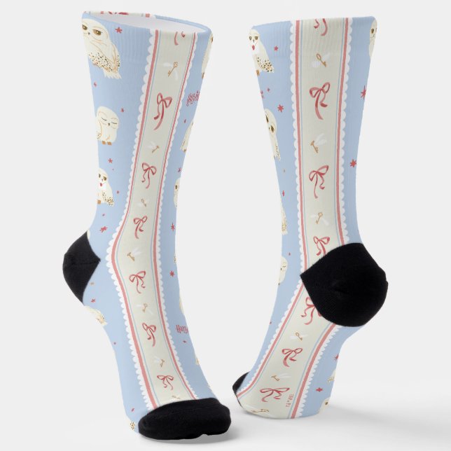 Calcetines Hedwig Owl Post Stripe Pattern (Angular)