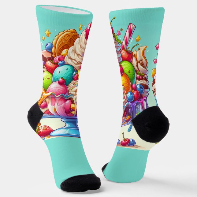 CALCETINES HELADO SUNDAE (Angular)