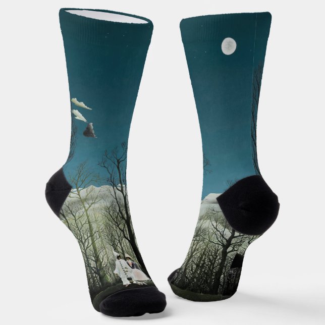 Calcetines Henri Rousseau - Noche de Carnaval (Angular)