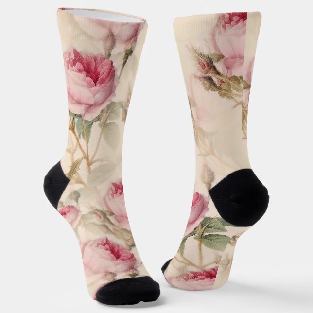 Calcetines Hermosa Floral Vintage (Angular)