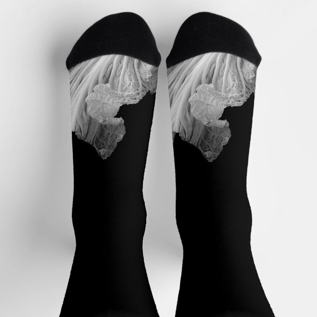 Calcetines Hermosa hoja de col Napa (Arriba)