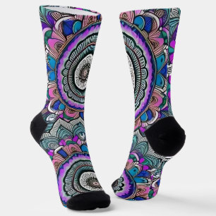 Calcetines Hermosos Socks de Mandala