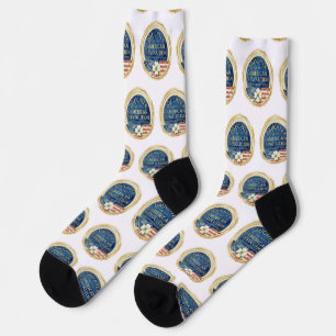 Calcetines Hijas de la Revolución Americana patriota EE. UU.