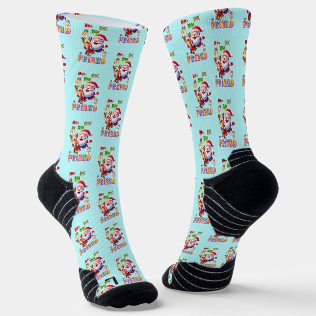 Calcetines Ho Ho Ho Mi Querido Amigo (Angular)