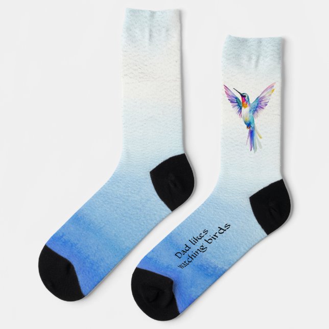 Calcetines Hobby socks, Watching beautiful birds (Izquierda)
