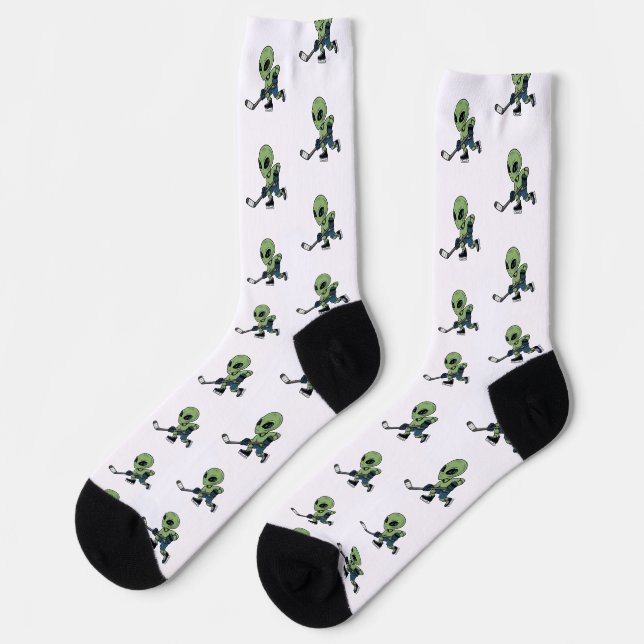 Calcetines Hockey Alien (Izquierda)