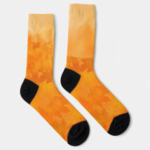 Calcetines Hojas Cálidas de Otoño