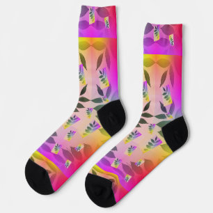 Calcetines Hojas de arco iris