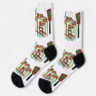 Calcetines Hombre de jengibre divertido