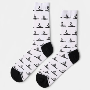 Calcetines Hombre de palos remando