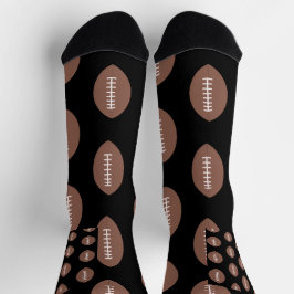 Calcetines Hombres divertidos Selección de fútbol americano