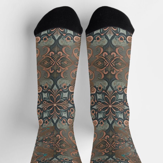 Calcetines Homely cottage pattern (Arriba)