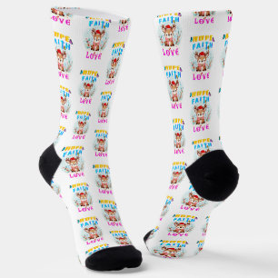 Calcetines Hope Faith Love
