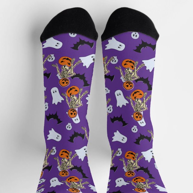 Calcetines Hora de Halloween (Arriba)