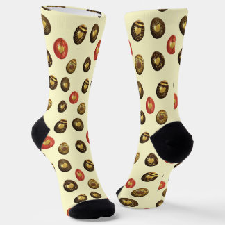 Calcetines Huevos de Pascua de Chocolate