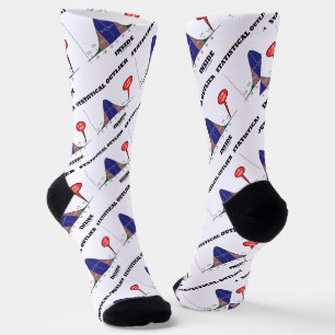 Calcetines Humor de curvatura de campanilla