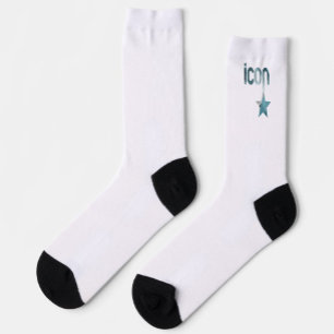Calcetines ICON Unisex Socks Trend Resumen del Océano Azul