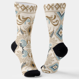 Calcetines Ikat Chevron Paisley