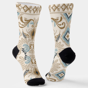 Calcetines Ikat Chevron Paisley