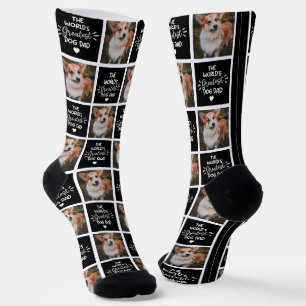 Calcetines Imagen del mejor papá perro del mundo