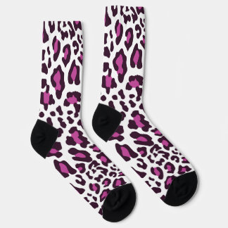 Calcetines Impresión de animales leopardos