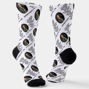 Calcetines Impresoras Ben Franklin Para No Imprimir Cita Impr