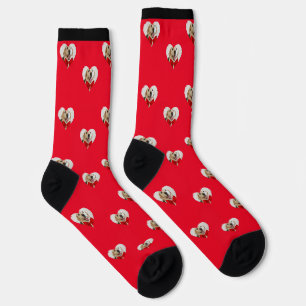 Calcetines Impresos Personalizados de Perro - Rega