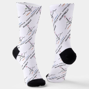 Calcetines Indicador De Vida Líder Del Latido Del Corazón Hum