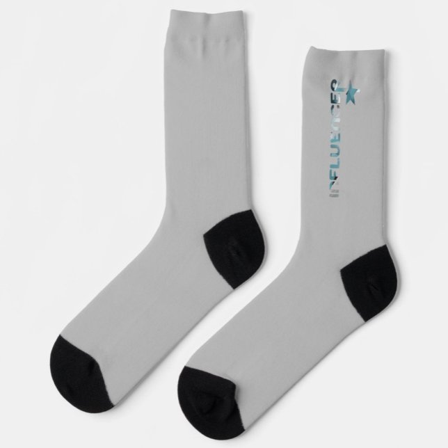 Calcetines INFLUENCIR Unisex Socks Trend Resumen Océano Azul (Subido por el creador)