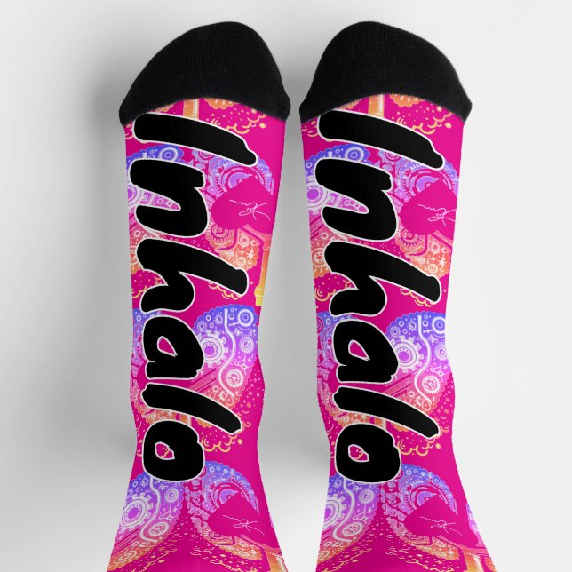 Calcetines Inhalo de coeur (Arriba)