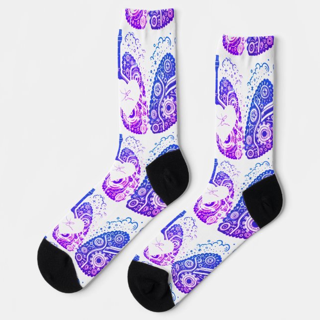 Calcetines Inhalo de coeur (Izquierda)