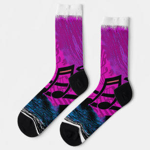 Calcetines Inundación en - Notas musicales Socks