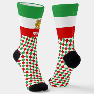 Calcetines Irán, Oscars de Persia, bandera persa / Shah de Ir