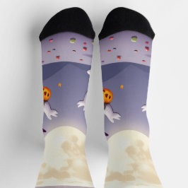 Calcetines Irresistibly Ghost Socks – Magical Halloween Glow 