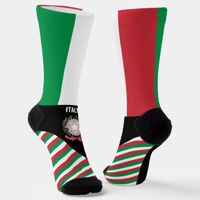 Calcetines Italia Socks, colores de bandera italiana / deport (Angular)