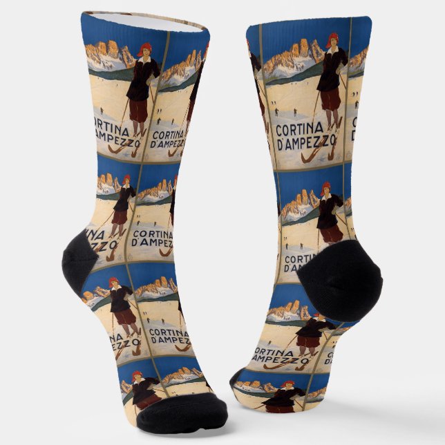 Calcetines Italia Viaje en vintage (Angular)