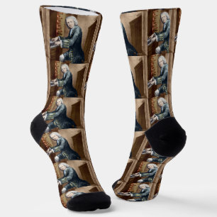 Calcetines J.S. Bach, Interpretación de Organista