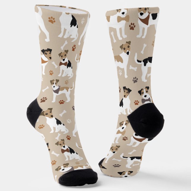 Calcetines Jack Russell Terrier Paws and Bones Socks (Angular)
