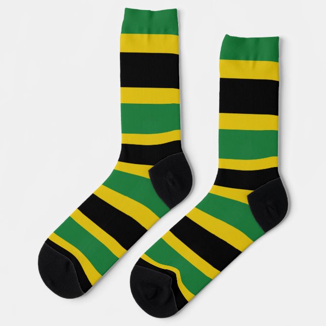 Calcetines Jamaica Flag Proud Jamaicans Roots Socks  (Izquierda)